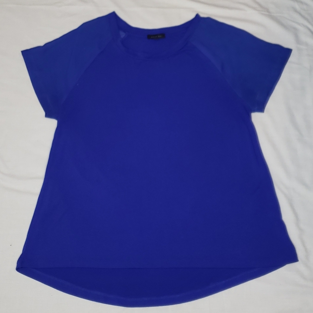 West Kei Mesh Sleeved Top